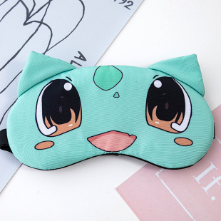 Cartoon cute plush sleeping eye mask shading sleeping hot compress ice compress eye mask ice bag children eye mask wholesale logo