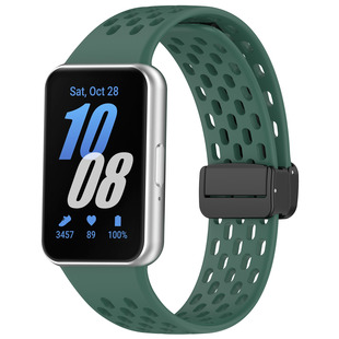 Применимо для Samsung Galaxy Fit3 дышащий силиконовый ремешок Samsung Fit 3 SM-R390 дырочный браслет