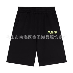 Maison Margiela 24SS Magira MM6 Цифровые шорты с принтом махровые шорты