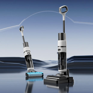Wireless floor washer intelligent household electric voice sweeping self-cleaning drag and suction integrated machine sweeping drag electrolytic water sterilization
