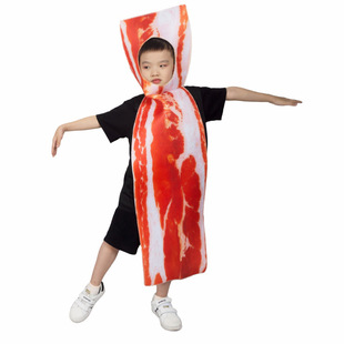 Hot sales Fun food hamburger ketchup Pizza cosplay costumes