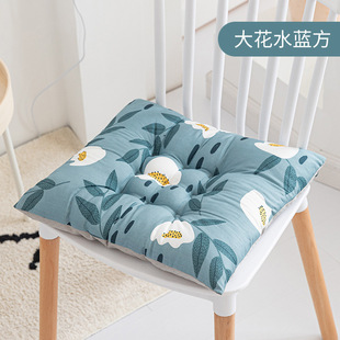 Sponge Cushion Class Small Cushion Thick Winter Cushion Chair Student Bay Window Cushion Room Seat Cute Summer Autumn Winter