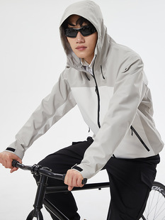 Van Zu Bird Hard Shell Jacket Men's GBT3261 Waterproof Jacket Women's Hiking Windproof Shell Thin Jacket