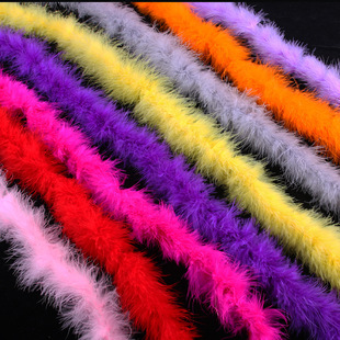 Wholesale turkey feather Strip Strip decorative diy color feather strip ancient costume accessories wedding holiday accessories skirt