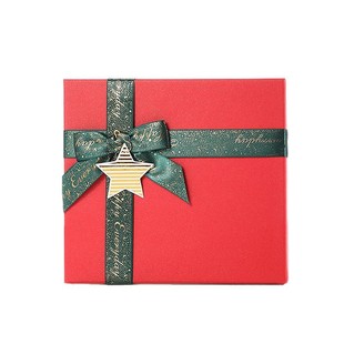 Fashion red black bowknot lid packing box birthday gift packing box fixed carton gift box wholesale
