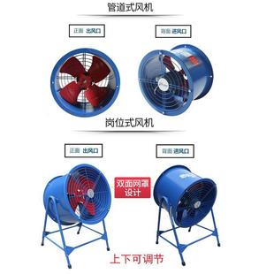 Jiuzhou Pratt & Whitney Axial Flow Fan Post 220V Pipeline Industrial 380V Powerful Blower Floor Exhaust Fan