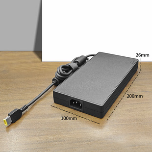 Подходит для ноутбука Lenovo спасатель R9000 адаптер питания 20V-15A квадратный порт с иглой ультратонкий 300 Вт
