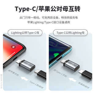 Применимо к мобильному телефону Apple 15 Type-C для освещения женского основания 20 Вт преобразующей головки с быстрой зарядкой