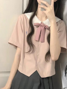 A Complete Set of Summer Outfits 2025 Super Hot and Beautiful Fashionable Jk Uniform College Style Suit Pleated Short Skirt