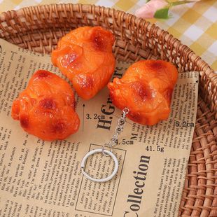 ПВХ имитация жареных куриных ножек жареные куриные крылышки картофель фри наклейки на холодильник креативные Орлеанские куриные ножки колы куриные крылышки украшения реквизит