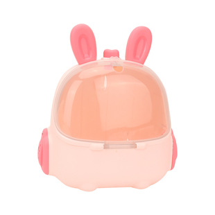 Cross-border Children's Bunny Plush Toy Girls Electric Simulation Animal Plush Girls Play Home Storage Backpack