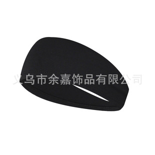 European and American Hot-selling Men's Yoga Quick-drying Fitness Running Sweat-guiding and Antiperspirant Band Sports Sweat-absorbing Headband Hair Band Headband