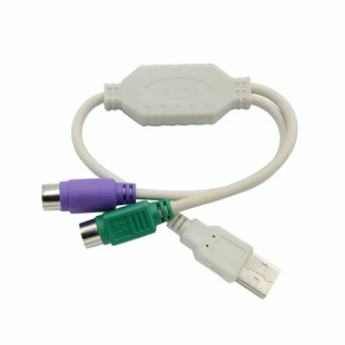 Factory keyboard mouse adapter cable USB to PS2 ps2 to usb one minute two cable usb2.0 to ps2
