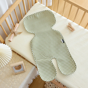 Baby Ramie Cart Summer Comfortable Cushion Newborn Baby Car Cushion Child Safety Seat Cushion