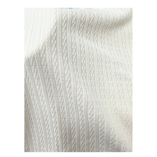 Knitted Loop Transfer Jacquard Polyester Ammonia Ribbed Jacquard Fabric Season Baby Home Clothes Jacquard Uniformed Wear Breathable Knitted Fabric