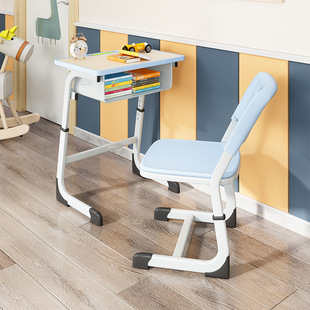 Desks and Chairs for Primary and Middle School Students Training Class Desks Liftable Children's Study Table Set School Tables and Chairs Home Desk