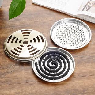 Mosquito-repellent Incense Tray Household Fireproof Anti-scalding Mosquito-repellent Incense Rack Bathroom Enlarge Thickened Mosquito Tray Mosquito and Fly Repellent Tray