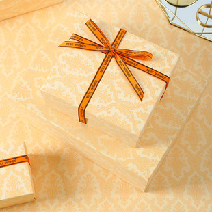 Spot high-grade gift box heaven and earth cover bow knot gift box large rectangular green packaging box hand gift box