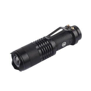 3PS mini zoom aluminum alloy flashlight helmet lamp ultra-small strong light flash tactics