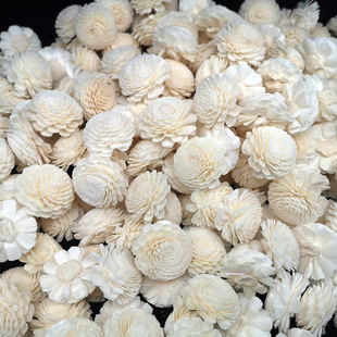 Factory Direct sales | 4 ~ 4.5cm heartless chrysanthemum grass flower fire-free aromatherapy fragrant flower rattan aromatherapy volatile dried flower