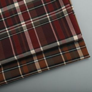 TR Yarn-dyed Twill School Uniform Plaid jk Pleated Half-length Plaid Skirt Street Jacket Dad Trousers Bag Shoes Hat Fabric