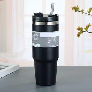 Amazon взорвал 2030oz Автомобильный стакан 304 из нержавеющей стали изоляционные чашки соломинки кофе чашка портативный стакан для воды