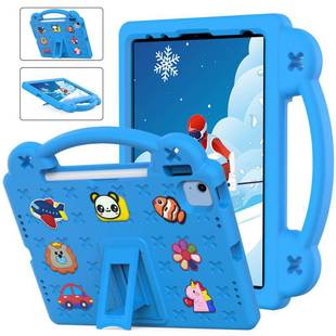 Applicable iPad10 10.9 Beibei bear EVA protective cover 10.2 cartoon silicone 10.5 bracket children's drop-resistant shell