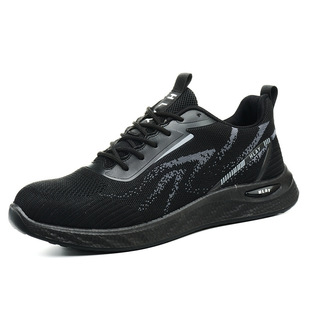 New Labor Protection Shoes Anti-smashing and Anti-piercing Lightweight Wear-resistant Breathable Insulated Work Shoes Safety Protection Work Shoes for Construction Site