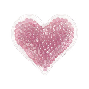 Heart-shaped gel round beads cold and hot ice pack eye care teeth soothing eye protection ice pack can be reused