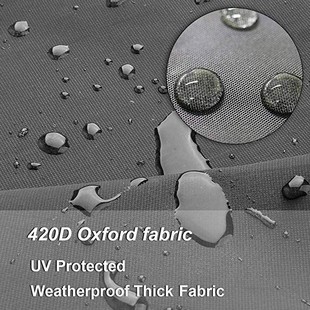 Cross-Border Hot-Selling Outdoor Open-Air Courtyard Furniture Dust Cover Instrument Equipment Furniture Oxford Cloth Sun Protection and Rain Protection Cover