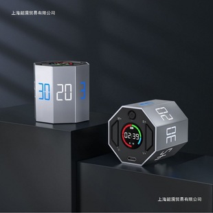 Timer time small square manager reminds children to learn self-discipline hourglass kitchen eight-sided timer default