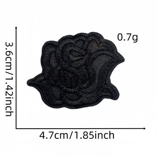 Embroidery Label Hole Repair Subsidy Punk Series Embroidery Paste Cloth Label Hot Melt Adhesive Decoration Clothing Patch Cloth Applique