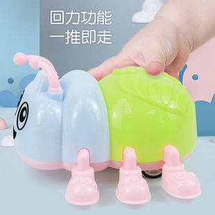 Mini Cartoon pull back car cute pet car Children's inertia mini car wholesale push gift children's toys