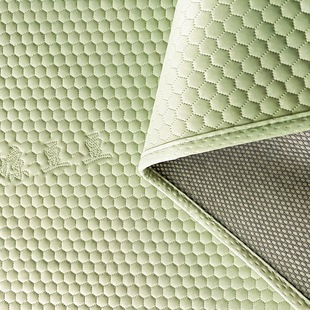 2025 New 3D Cool Bean Round Mat Machine Washable Summer Air Conditioning Bed Sheet Soft Mat