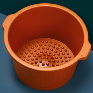 Jin Half Beef Tendon Basin Thickened Large Plastic Massage Foot Washing Basin Foot Soaking Tub Household Heurized Foot Bath