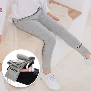 Children's leggings girls Spring and Autumn Children's pants pants autumn cotton tide baby pants slim children's clothing wholesale Category A