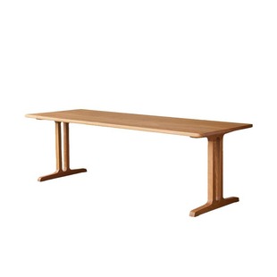 Скандинавский геометрический большой длинный книжный стол Workbench из массива дерева большой доске обеденный стол Гостиная двойной стол