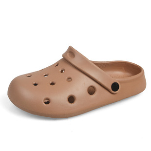 Simple Cave Shoes Women's Internet Popular Baotou Nurse Sandals Fashionable Outdoor Wear Soft Bottom Women's Seaside Beach Half Slippers