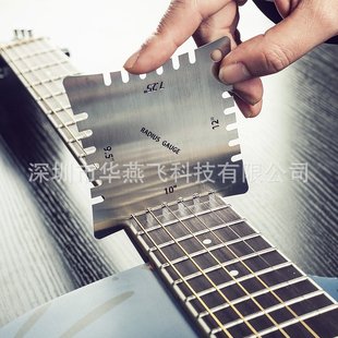 GuiTar Repair Tool MeasuremenT SeT 15 Pieces STring HeighT Ruler Gap Ruler T-shaped Ruler InsTrumenT Repair MeasuremenT SeT