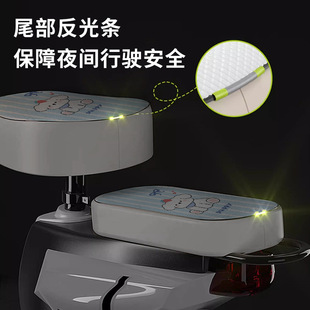 Electric Vehicle Waterproof Seat Cushion Cover Sun Protection and Heat Insulation Thickened Universal Electric Vehicle Seat Cushion Rainproof and Sun Protection Seat Cover