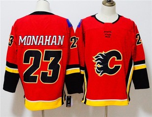 NHL jerseys fire team Ice hockey jerseys Calgary Flames nhl hockey jerseys foreign trade jerseys