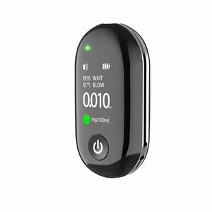 Jingming Mouse G1 Тестер алкоголя Проверка и тест Тестер вождения в нетрезвом состоянии Дутье Дорожный счетчик вина Японский выдох