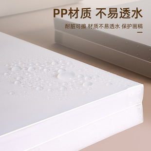 A2/A3 portable storage bag is convenient and concise for drawing and storing documents