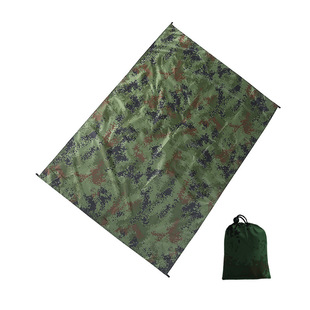 Outdoor Camping Mini Floor Cloth Silver Coated Waterproof Sunscreen Tent Mat Moisture-proof Mat Barbecue picnic Mat Camping Mat