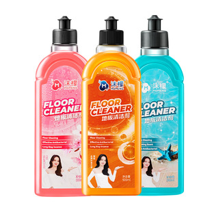 Foam lemon floor cleaner new orange tile wood floor strong stain removing polishing cleaning liquid mopping artifact