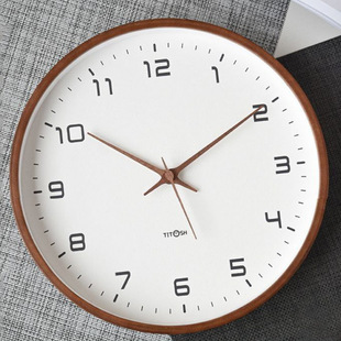 Nordic Clock Japanese Style Wall Decoration Mute Modern Simple Mute Wall Clock Wall Hanging Creative Clock for Home Living Room