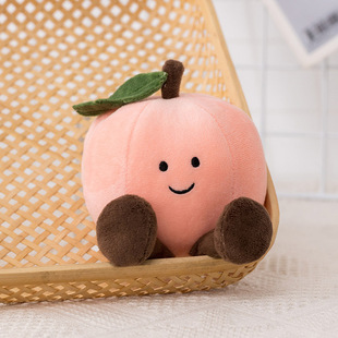 Cross-border New Simulation Fruit Party Banana Peach Doll Plush Toy Children's Rag Doll Claw Machine Doll