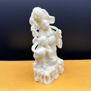 Ivory Fruit and Fairy Boy New Chinese Decoration and Fairy Boy Home Living Room Bedroom Wedding Room Wedding Gift