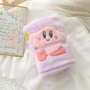 Мультяшное Коралловое Флисовое одеяло утолщенное одеяло офисное ворсистое одеяло одно плюшевое одеяло для кондиционирования воздуха фланелевое одеяло
