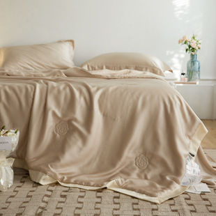 Shu Zunke | | Air conditioning quilt Class A 60S Austrian Lanjing Tencel four-piece summer quilt thin quilt ice silk cool feeling pro